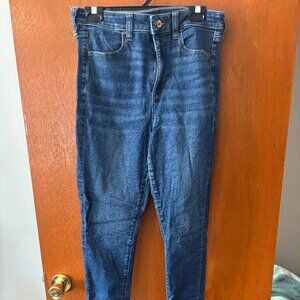 American Eagle Next Level Stretch High Waisted Skinny Jeans, Size 10